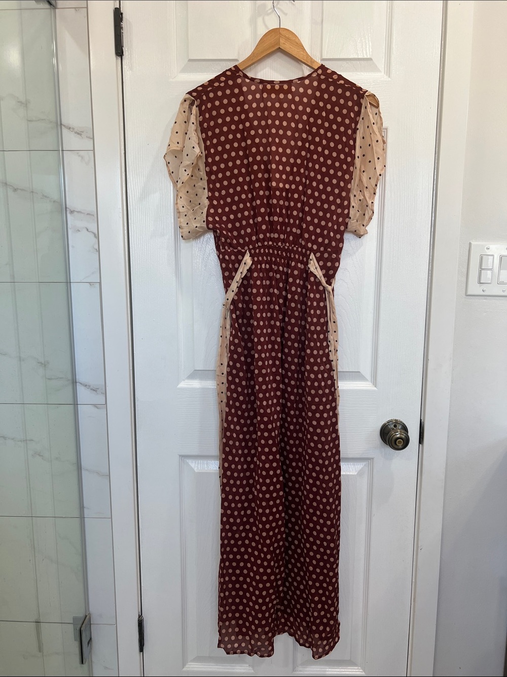 Natalie Martin: Monica Dress in Polka Dot Combo, size S - Picture 5 of 5